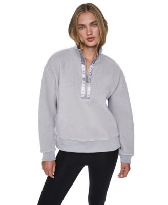 Women's Sherpa Mock Neck Half-Zip Pullover