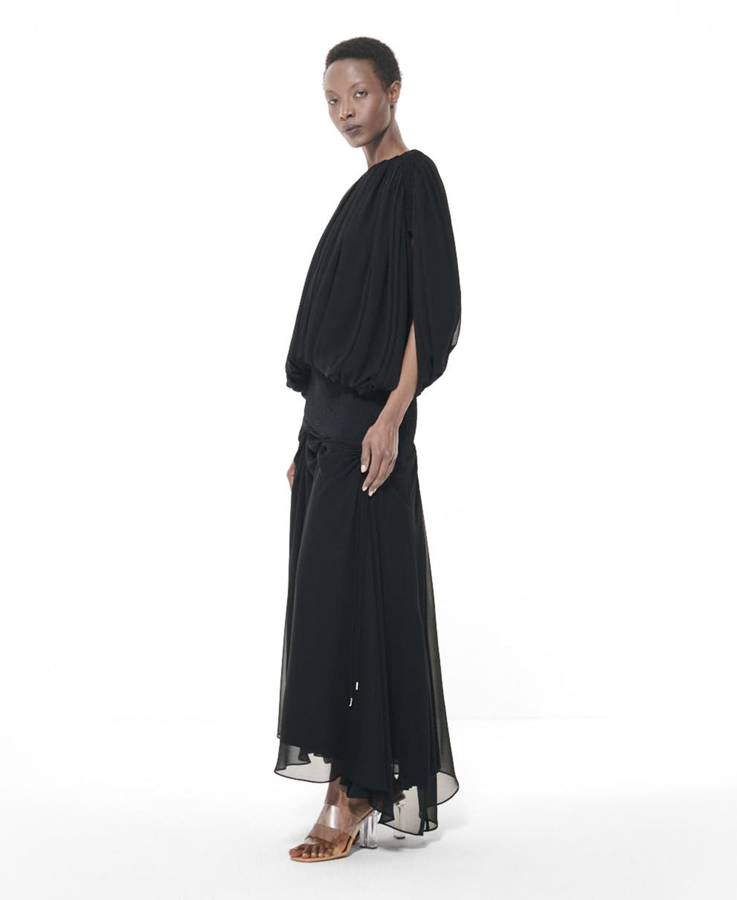 Women's Smocked Waist Skirt
