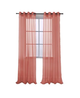 Cara Grommet Curtain Panel For Windows 54Inch x 84Inch