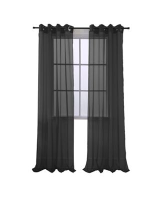 Cara Grommet Curtain Panel For Windows 54Inch x 84Inch