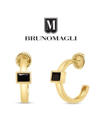 Crystal Felecia Hoop Dangle Earrings