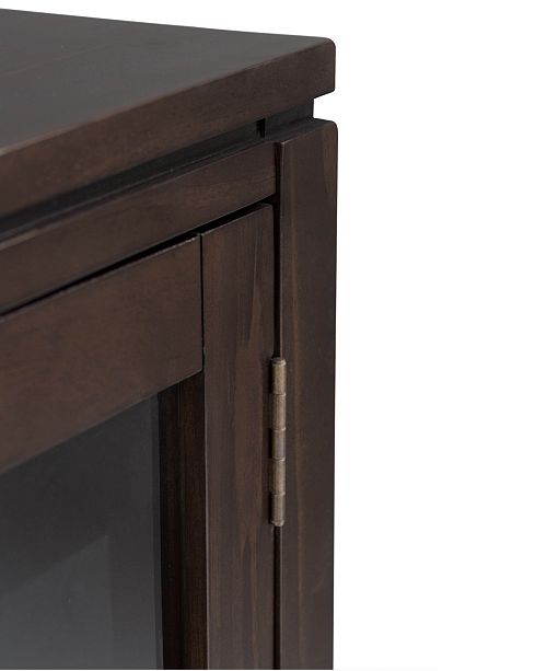 Simpli Home Verona Low Storage Cabinet Reviews Furniture Macy S