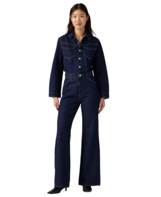 Women's Western Long Sleeve Jumpsuit