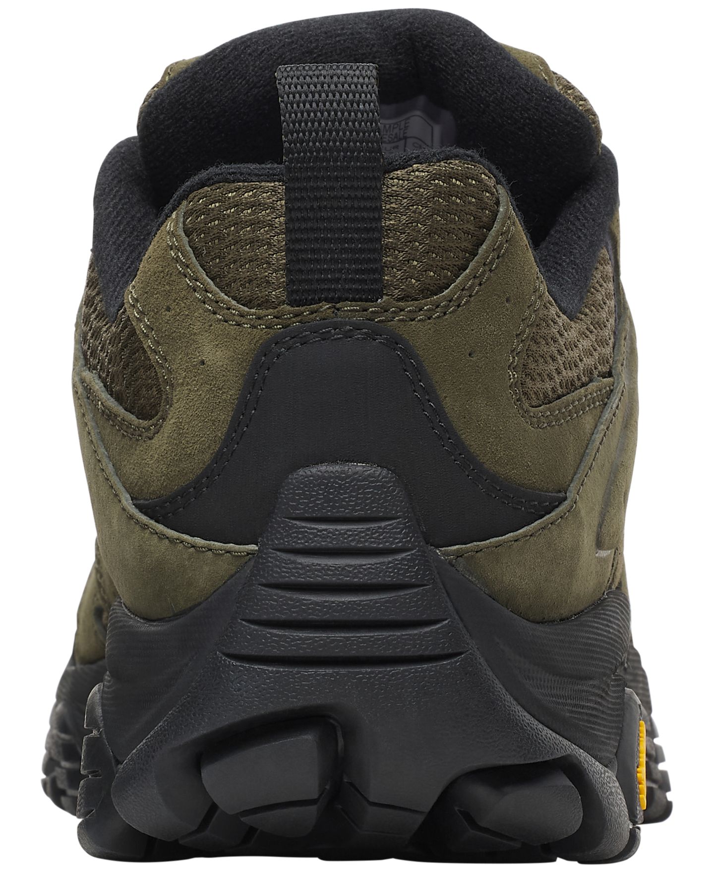 Мужские кроссовки Merrell Moab 3 Hiking Low-Top Vibram-Outsole, цвет: Тёмный мох — фото 3