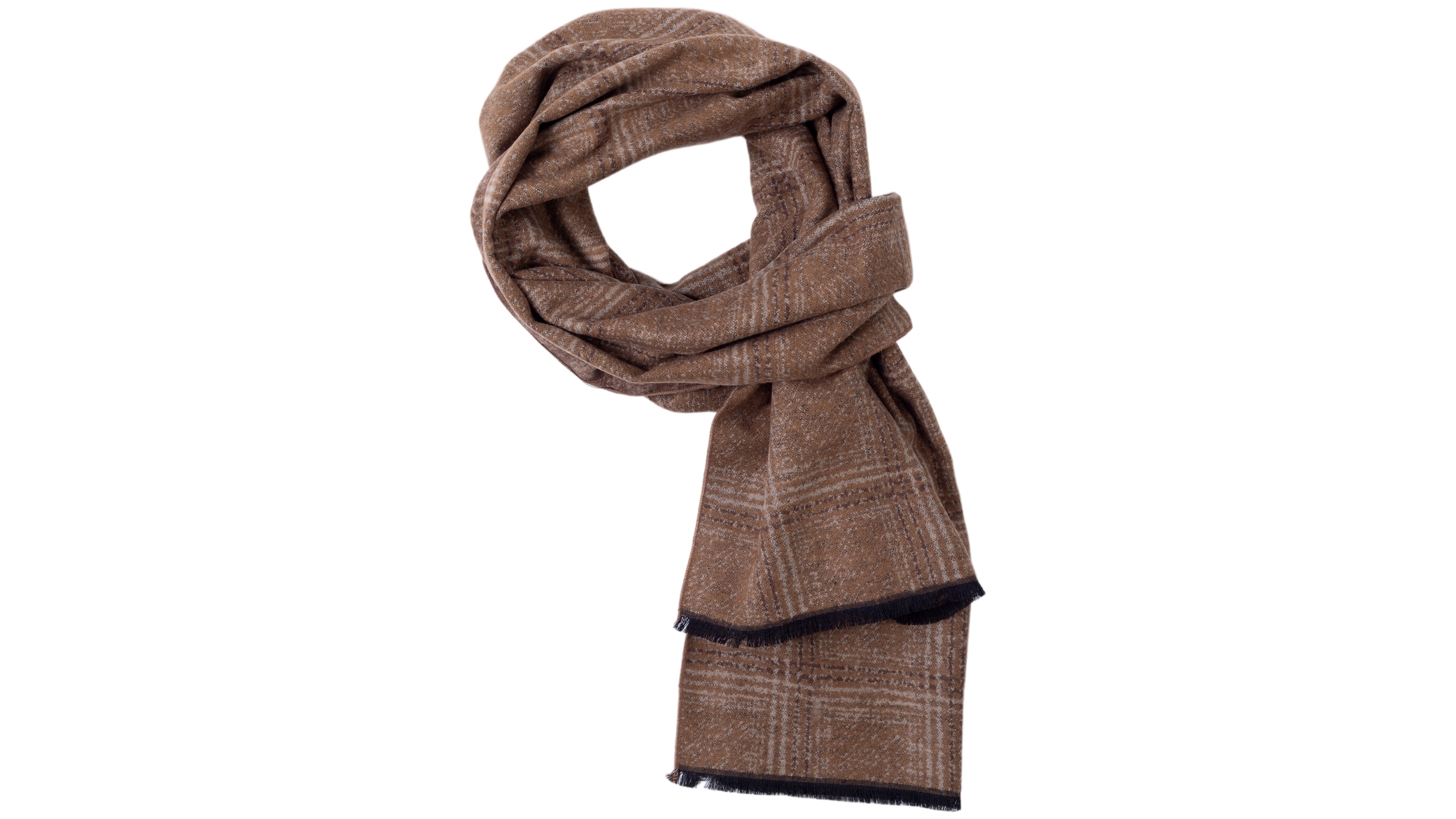 Ted Baker Reversible Plaid Windowpane Scarf