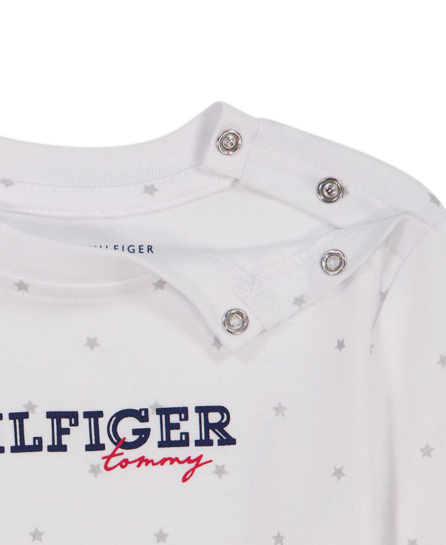 Детский комплект Tommy Hilfiger: куртка на молнии с капюшоном, футболка и джоггеры, цвет: Тёмно-синий / Белый — фото 10