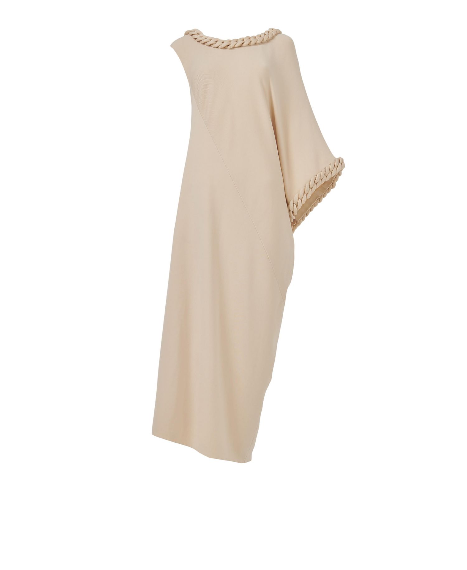 Women's Chain-Detail Knit Asymmetric Dress