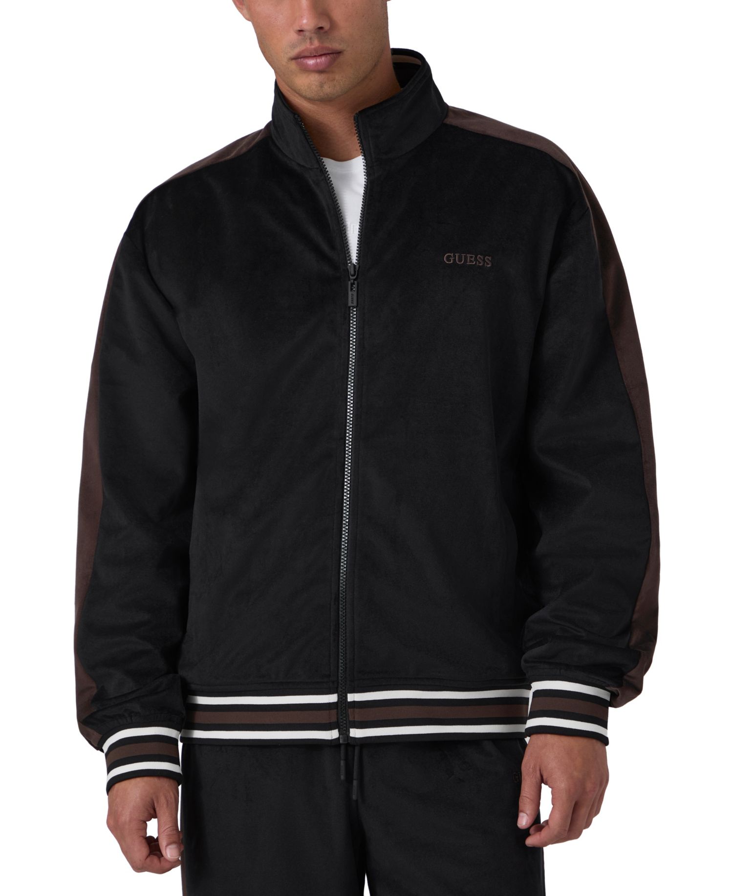 Men's Milton Full-Zip Mock-Neck Sweatshirt