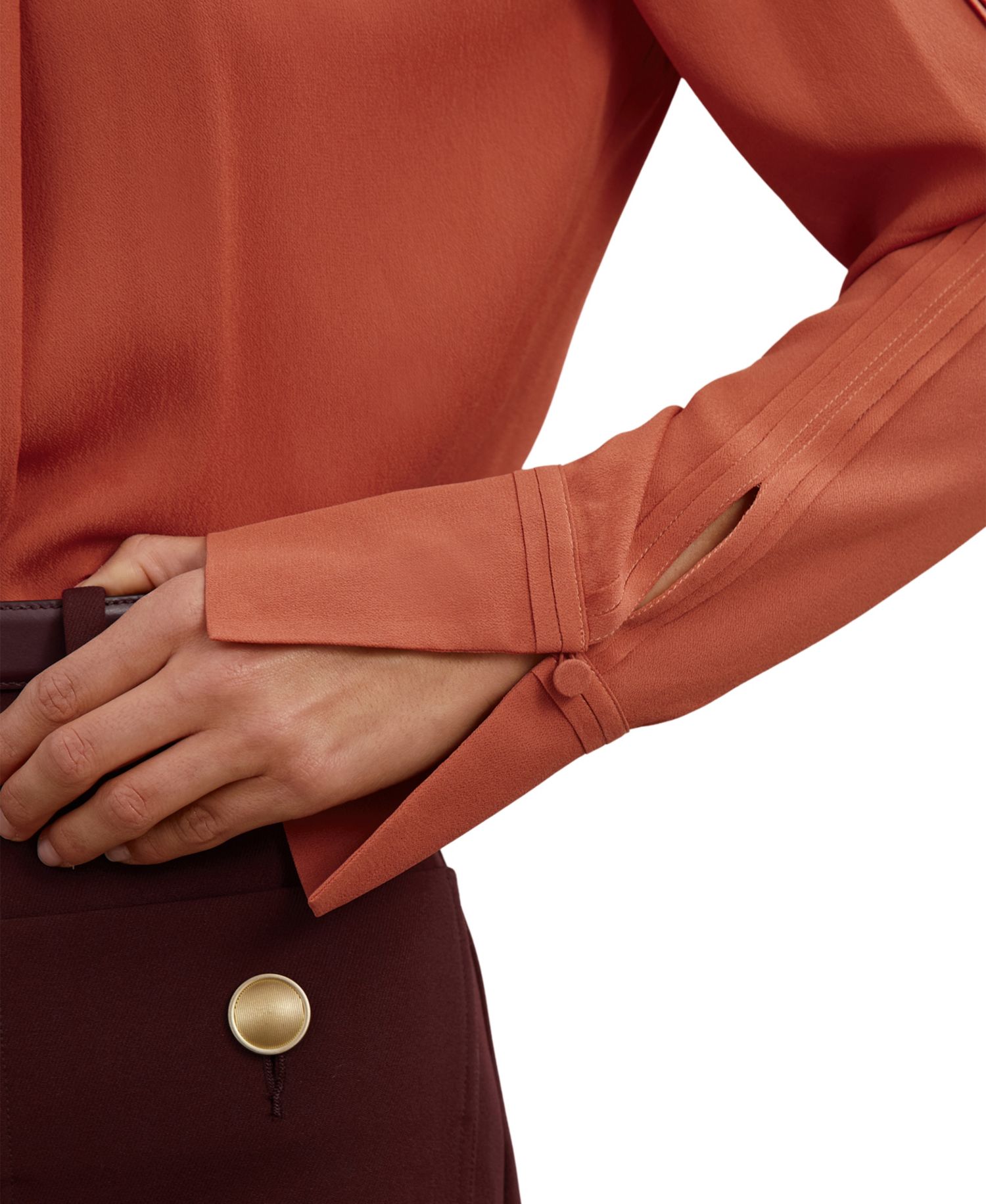 Women's Marta Asymmetric-Drape Blouse