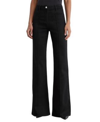 Women's Ria Mid-Rise Wide-Leg Flared Jeans