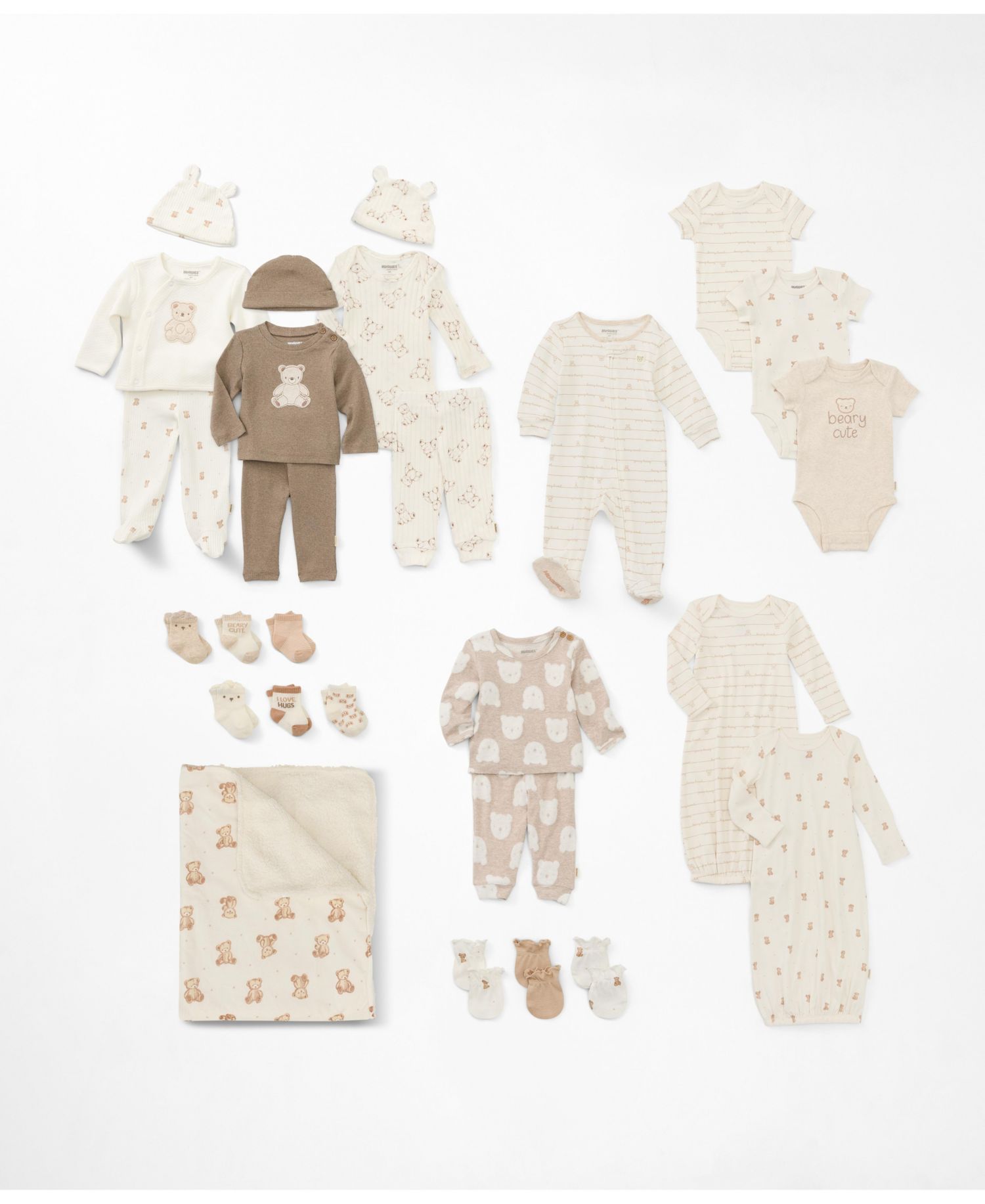 Baby Boys' or Baby Girls' Babywear Long-Sleeve Footed Coverall