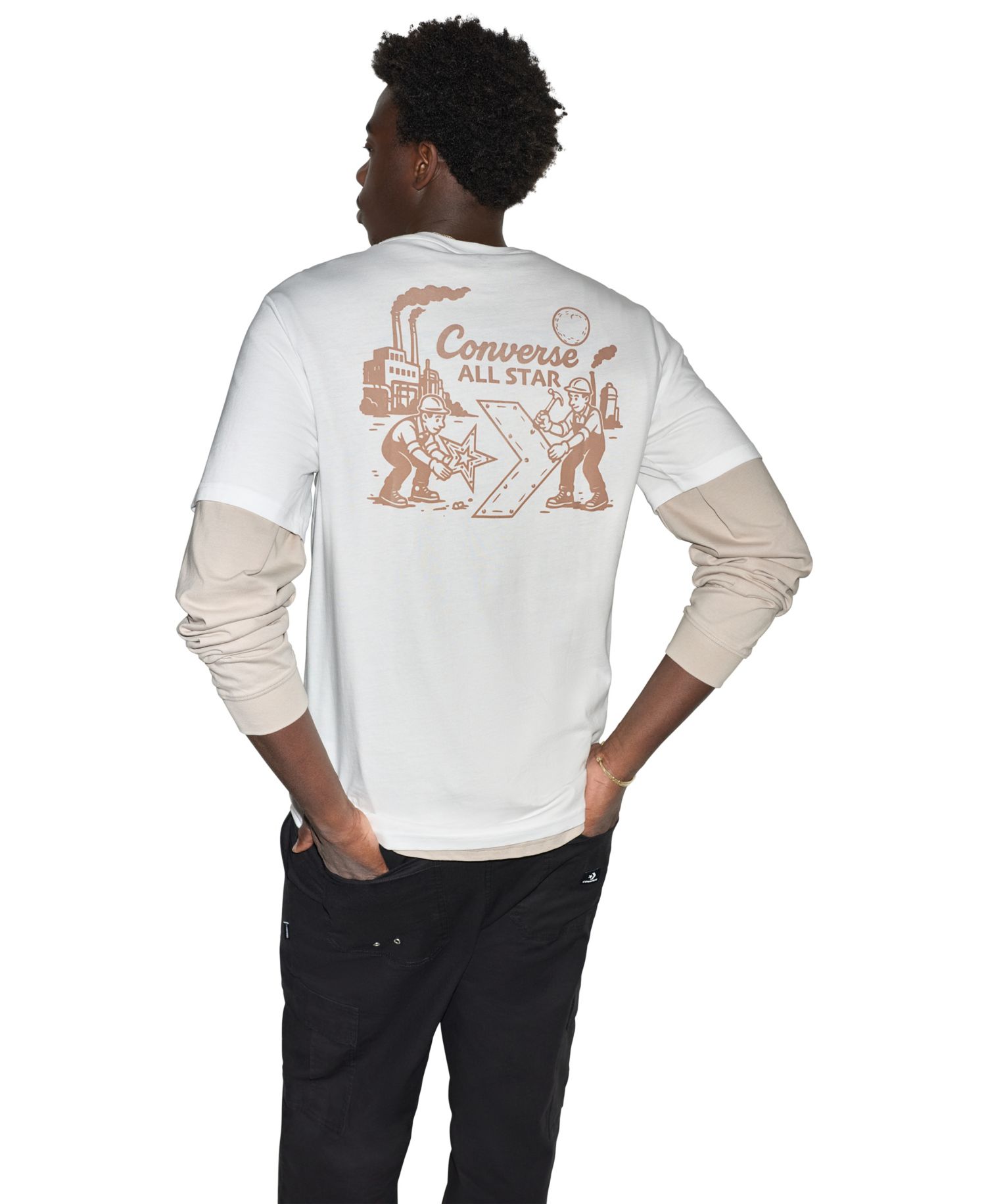 Men's Industrial Graphic Regular-Fit T-Shirt
