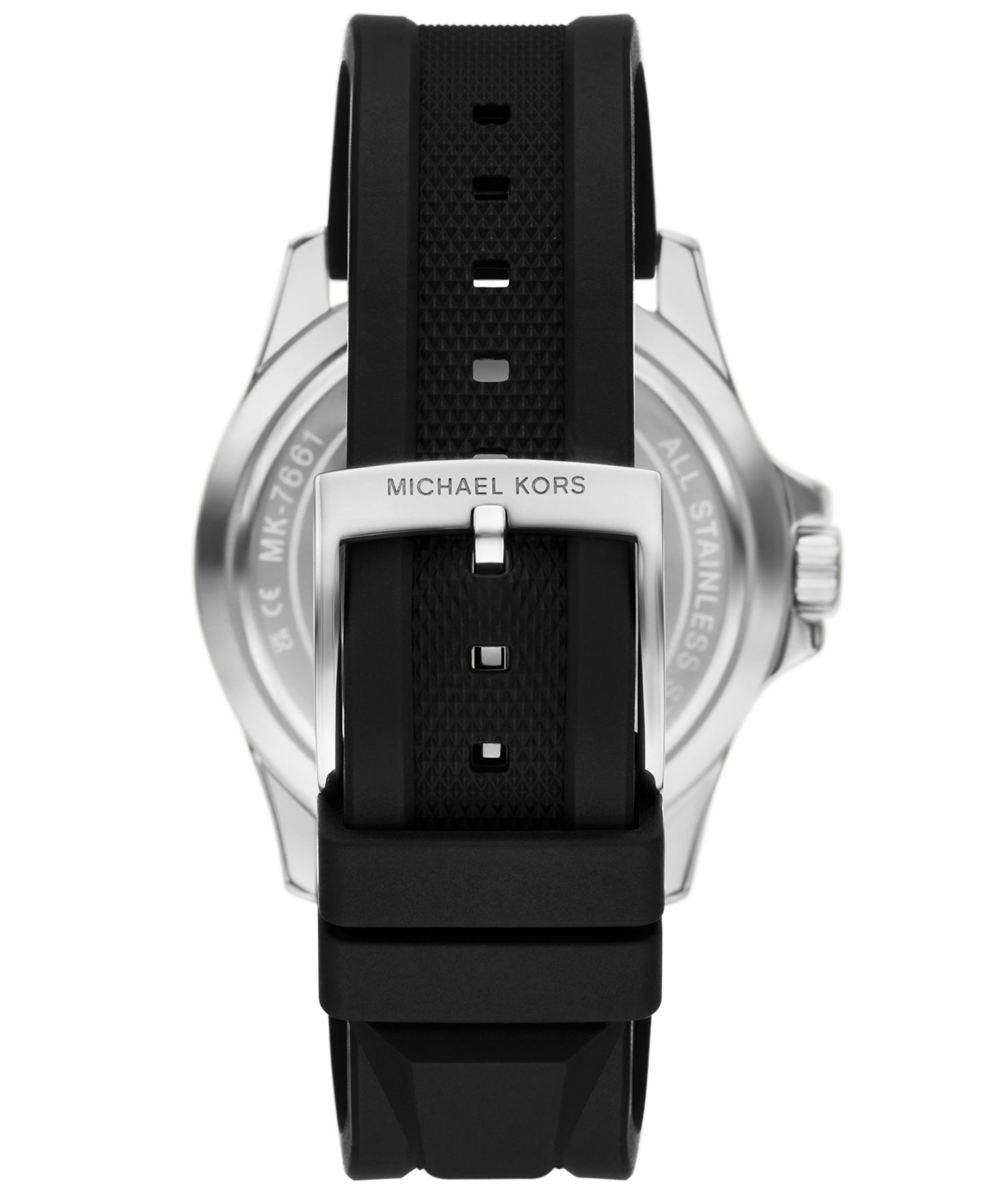 Женские кварцевые часы Michael Kors Everest Sport с силиконовым ремешком, 43 мм — фото 2