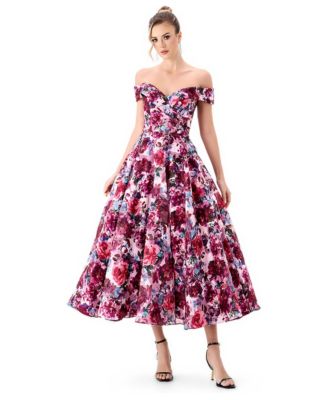 Women's Visage A Line Midi Dress