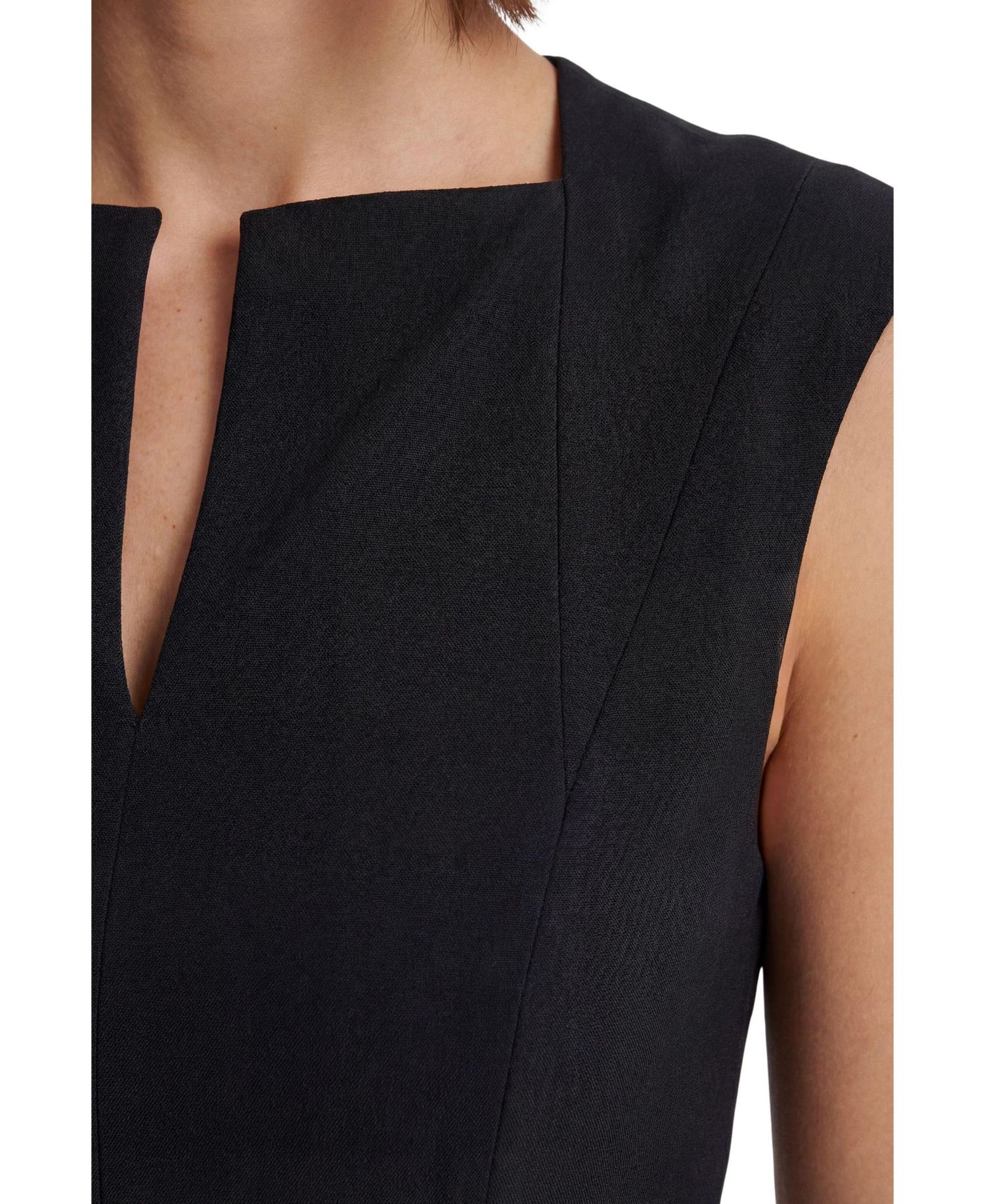 Women's Godet Detail Maxi Dress