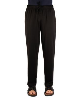 Men's French Terry Elastic-Drawstring Waistband Pants