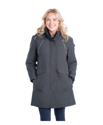 Women's Water Resistant Hooded Insulated Parka