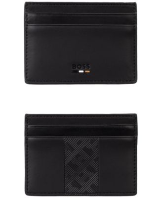 Boss Men's Ray Tri-Color Card Case