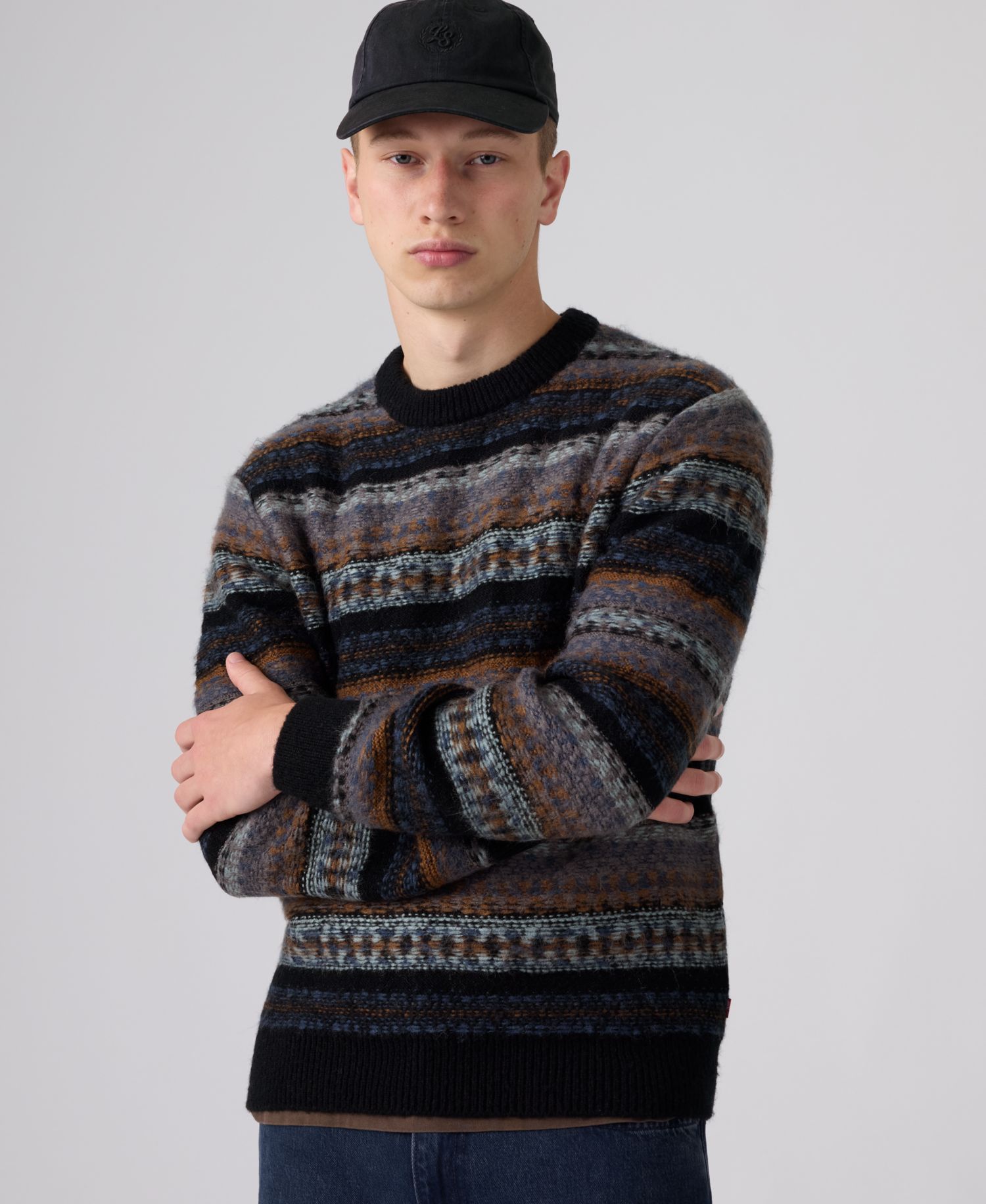 Men's Presidio Crewneck Wool-Blend Sweater