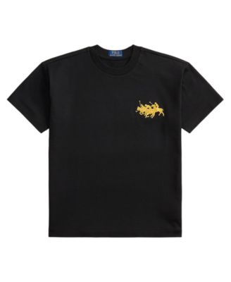 Boys' 8-20 Oversize Triple-Pony Short-Sleeve T-Shirt