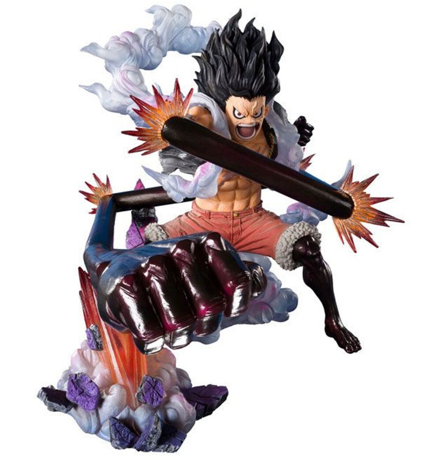 Фигурки Bandai Tamashii Nations Luffy Gear 4 Snake Man King Cobra Super Fierce Battle 8" Statue, 15+ Years — фото 1