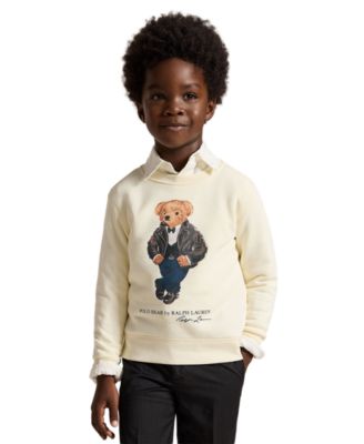 Toddler Boys' 2T-7 Polo Bear Fleece Sweatshirt