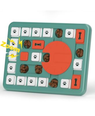Level 3 Interactive Dog Puzzle Treat Toy Squeaky Non Removable Parts