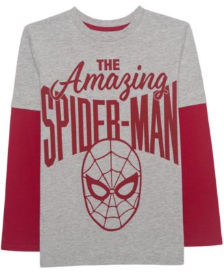 Boys' 8-20 Spider-Man Long-Sleeve Graphic T-Shirt