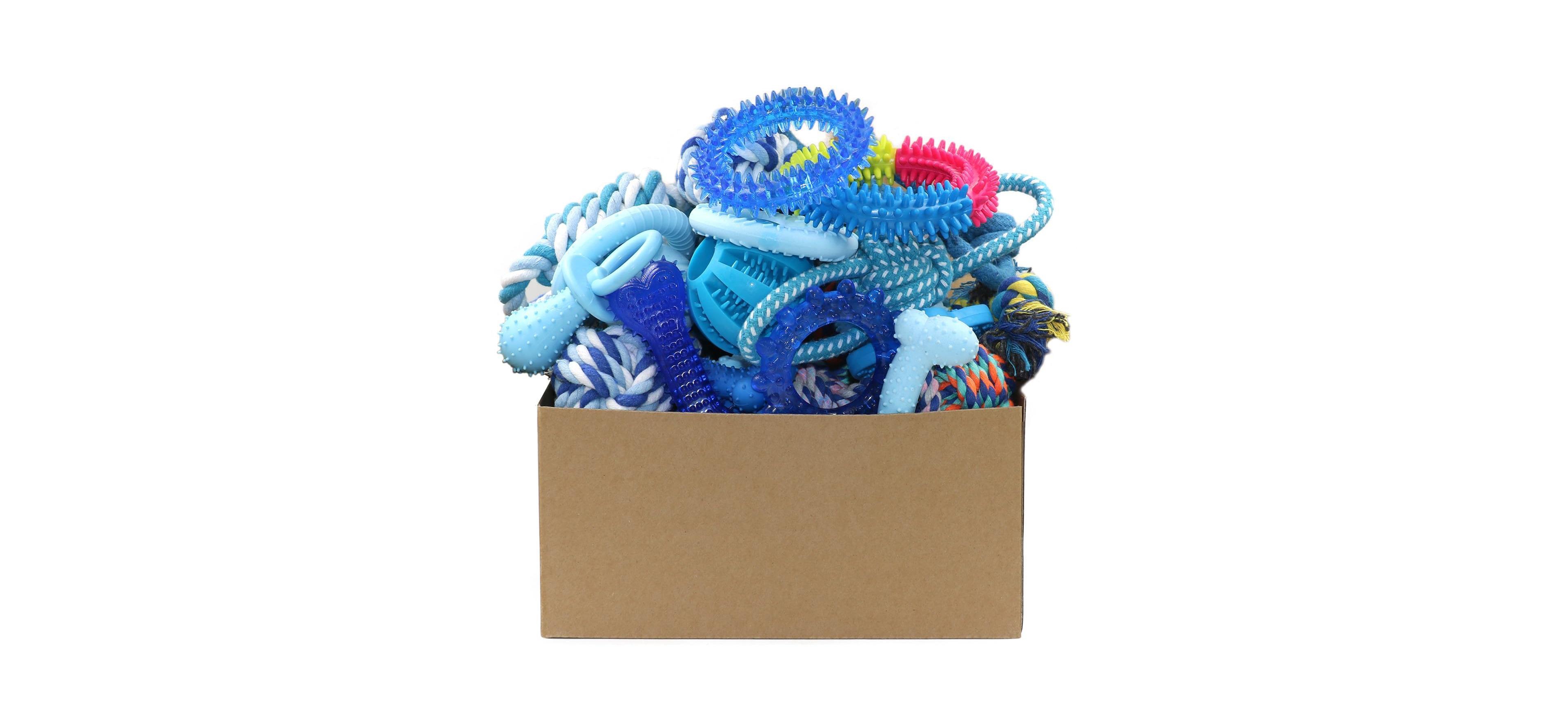 Magicorange 20 Pack Puppy Dog Toys For Small Dogs Diverse Teething Chew Play Set