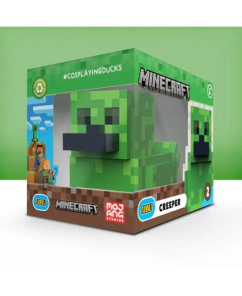 Коллекционная фигурка Tubbz Minecraft Creeper в коробке, 4.35 дюйма, от 5 лет, цвет: Open Miscellaneous