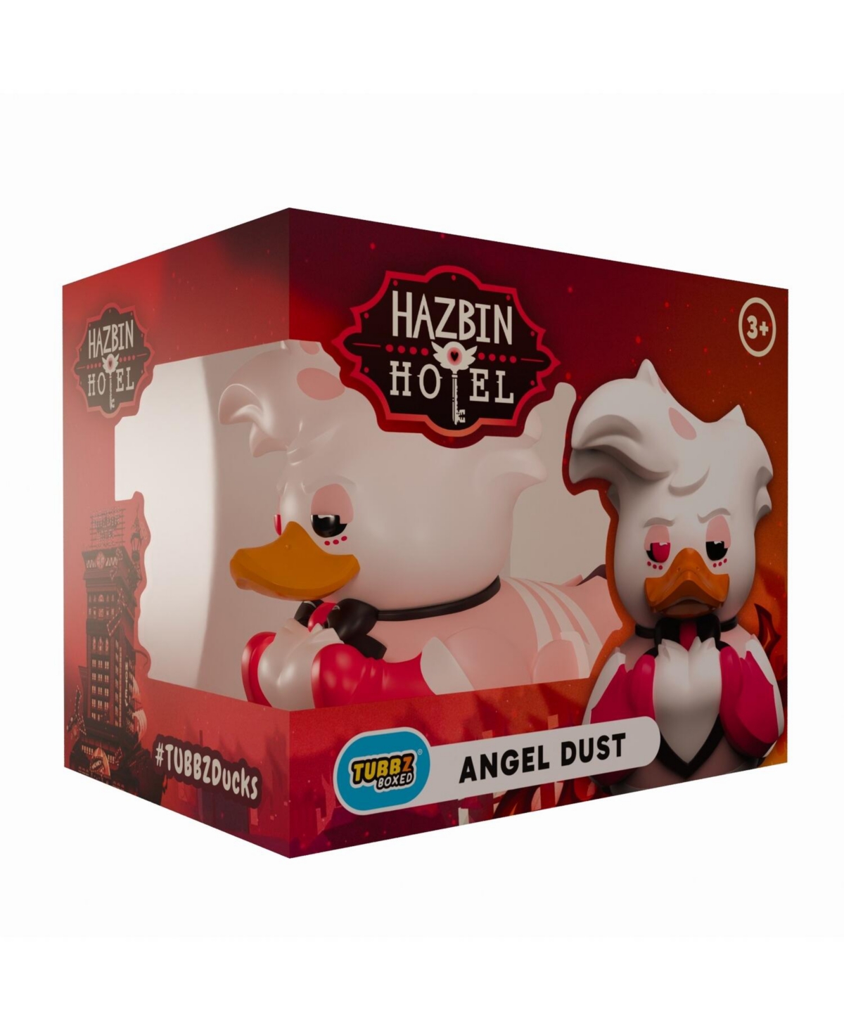 Tubbz Hazbin Hotel Angel Dust 4.8" Action Figure, Ages 3+