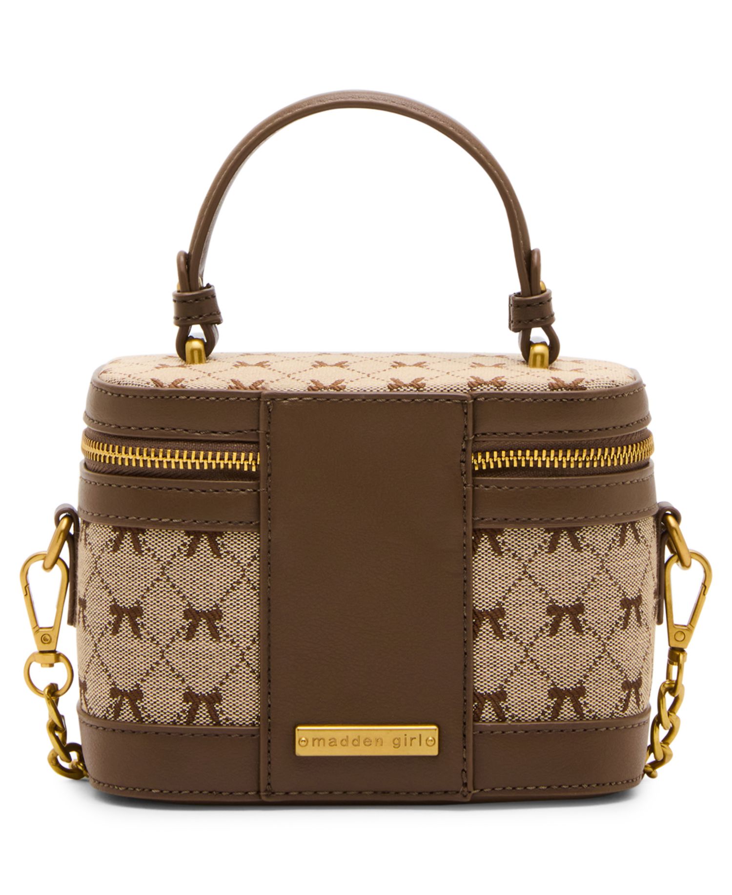 Bow Jacquard Small Adjustable Strap Crossbody Handbag