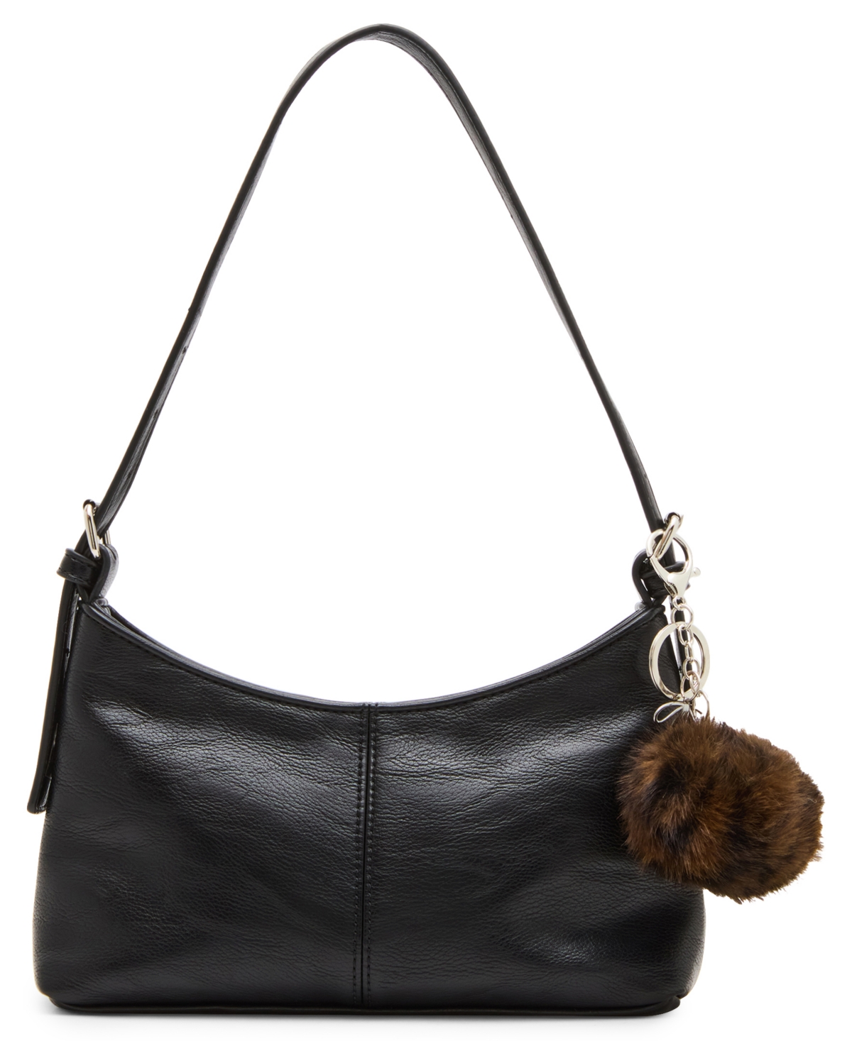 Madden Girl Y2K Small Zipper Shoulder Handbag