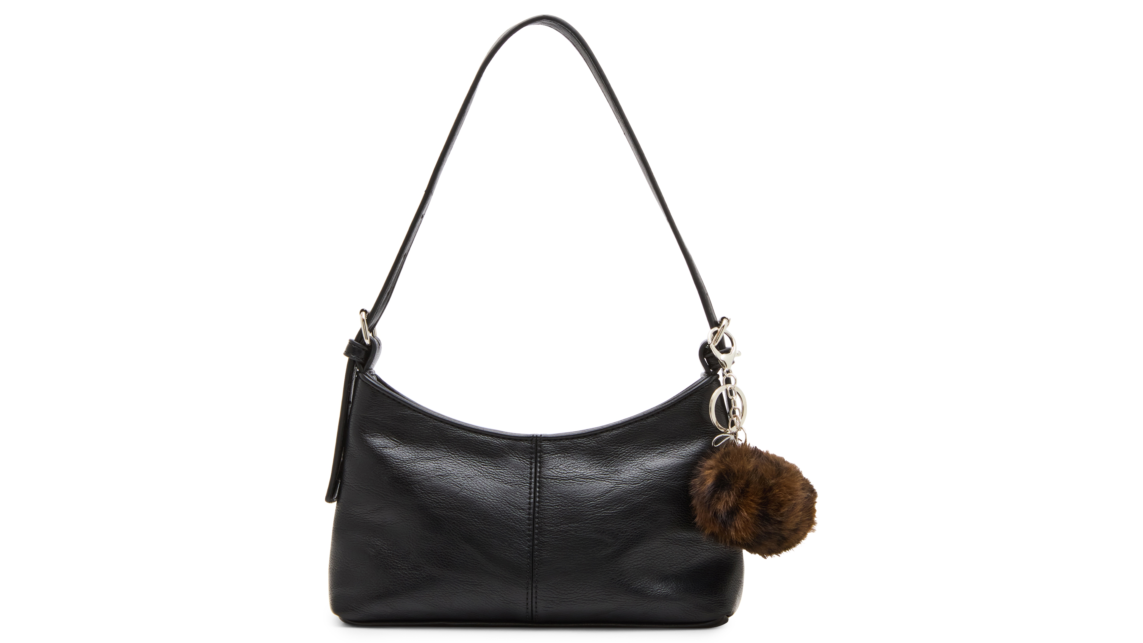 Madden Girl Y2K Small Zipper Shoulder Handbag