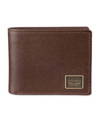 Men's RFID-Blocking Leather Bifold Wallet