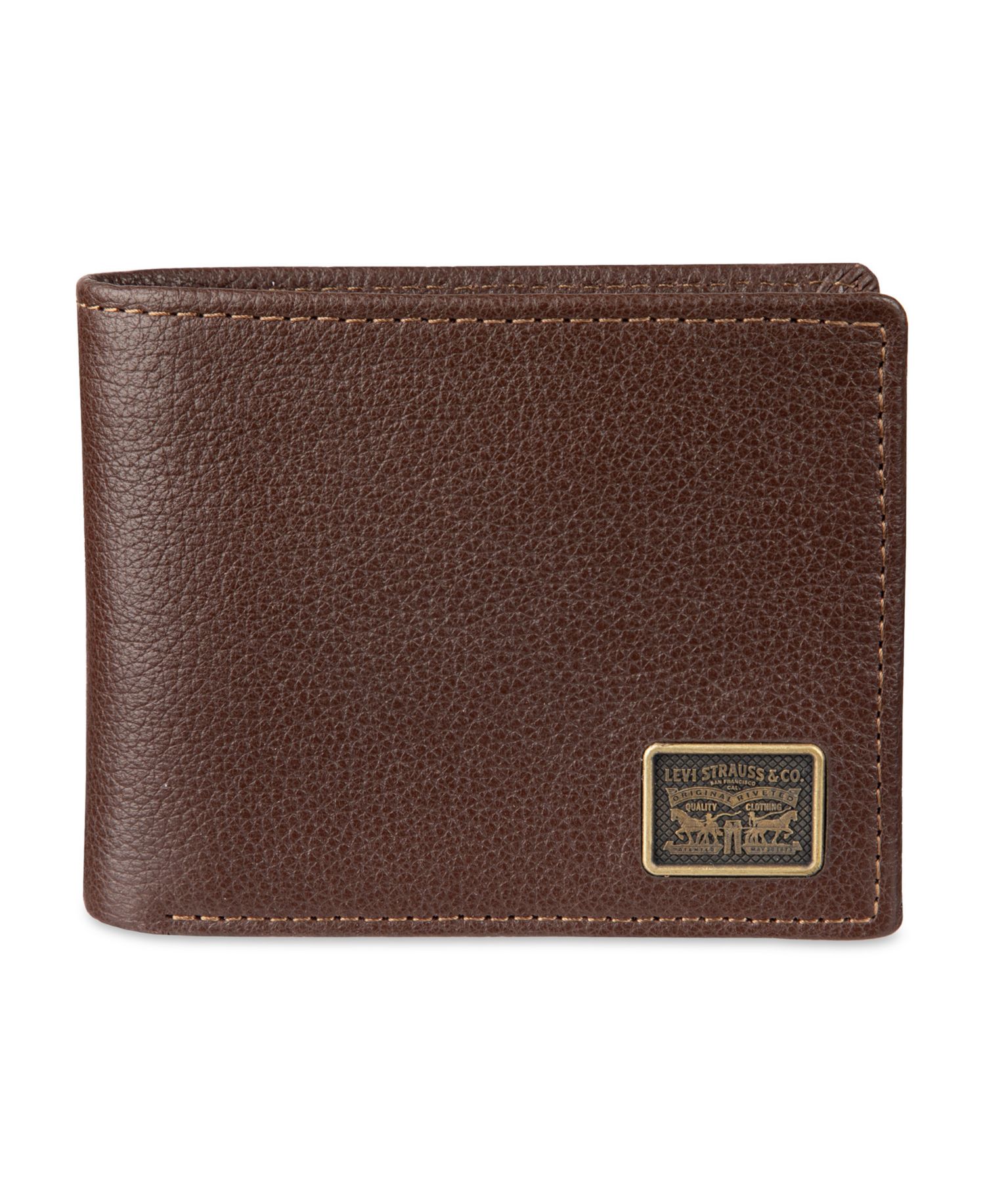Men's RFID-Blocking Leather Bifold Wallet