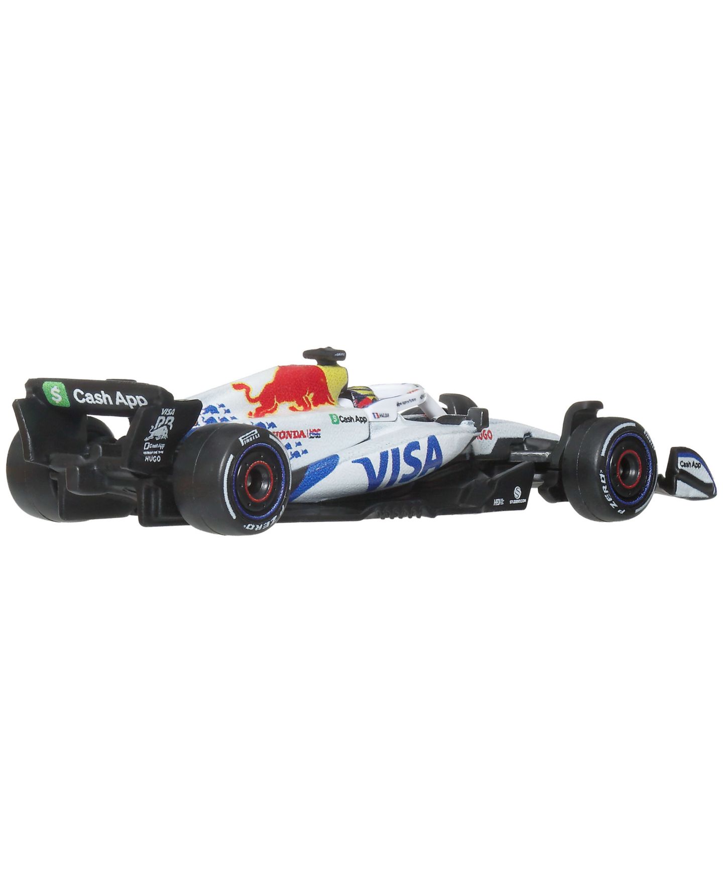 Набор Hot Wheels из 2 литых гоночных машин Formula 1 Visa Cash App Racing Bulls, 1:64 — фото 3