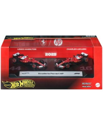 Scuderia Ferrari HP Formula 1 Hamilton & Leclerc 1:64 Scale  Die-Cast Race Car, 2-Pack