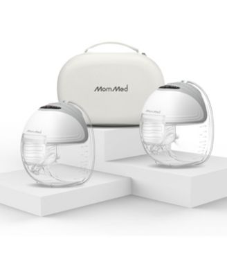 S21 Double Wearable Breast Pump with Carrying Case - Hands-Free, Leak-Proof and Lightweight - 3 Modes, 12 Levels - Portable