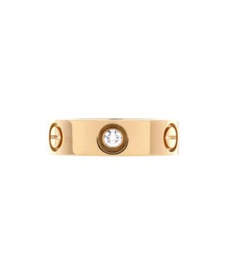 Love 3 Diamonds Band Ring