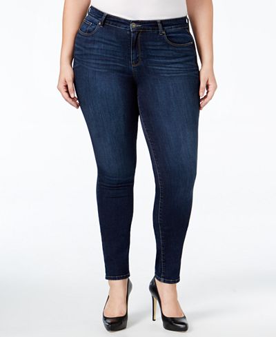 Style & Co Plus Size Stretch Skinny Jeans, Only at Macy's - Jeans ...