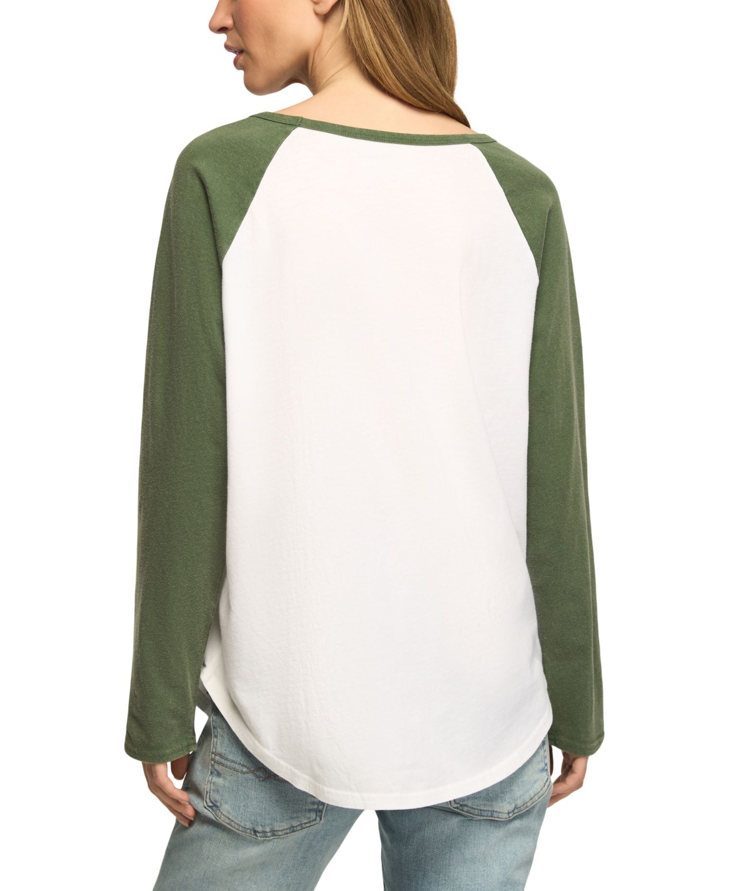 Women's Heart Lotus Graphic 3/4-Sleeve T-Shirt