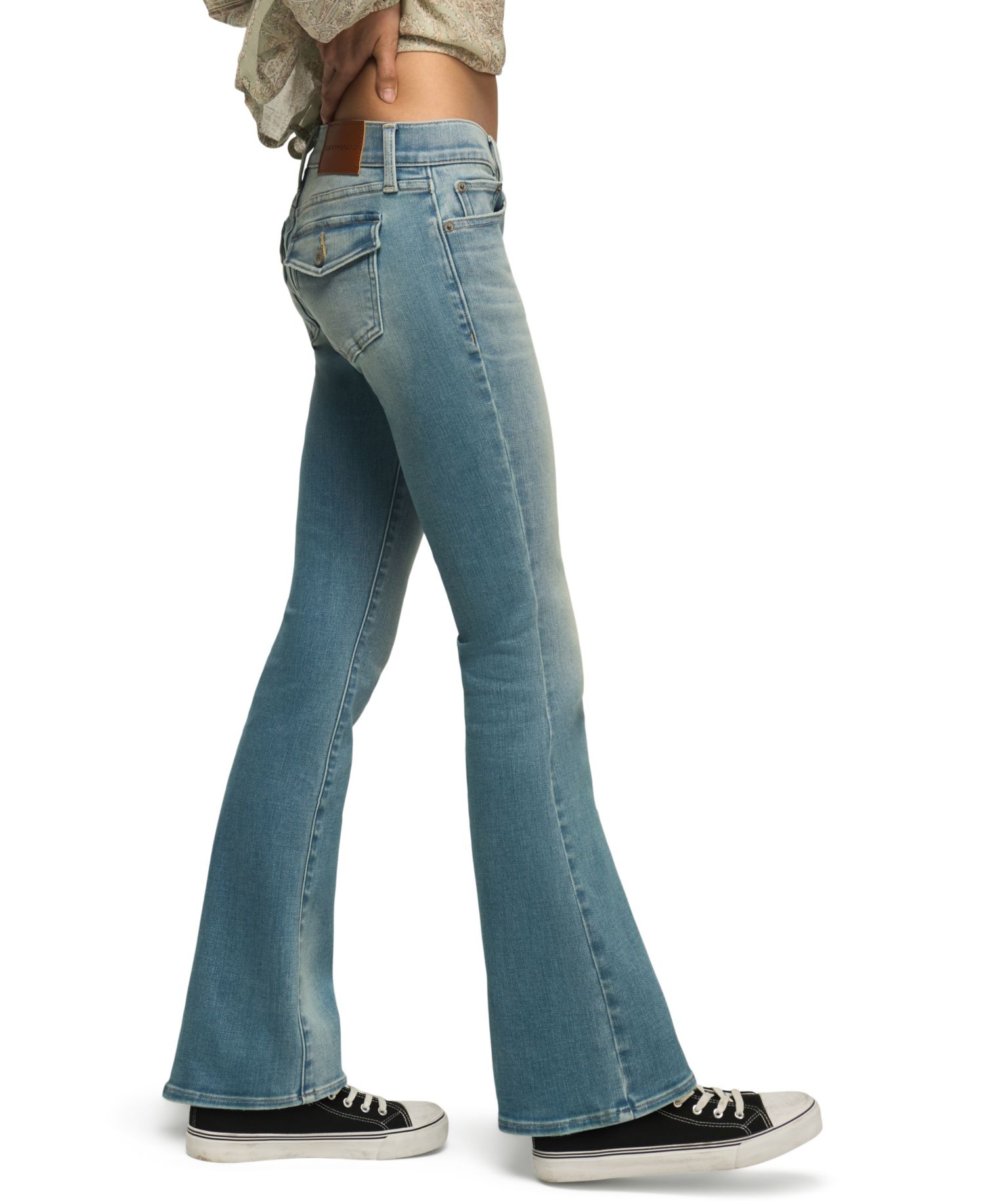 Women's Ultra Low Rise Bootcut Jeans