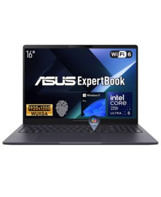 ExpertBook 16" FHD+ Business Traditional Laptop, Intel Core Ultra 5 225H, Intel Graphics, 64GB DDR5 RAM, 2TB SSD, Wi-Fi 6, Windows 11 Pro, Grey