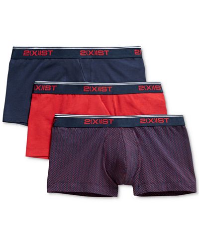 2(x)ist Underwear, Essential Trunks 3 Pack