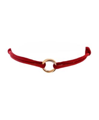 Trinity On Cord Bracelet