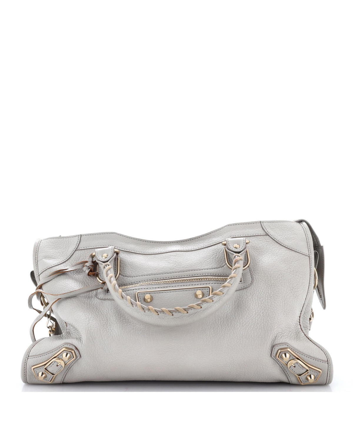 Pre-Owned Balenciaga City Classic Medium Leather Top-Handle Shoulder Bag