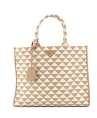 Large Symbole Shopper Tote Jacquard