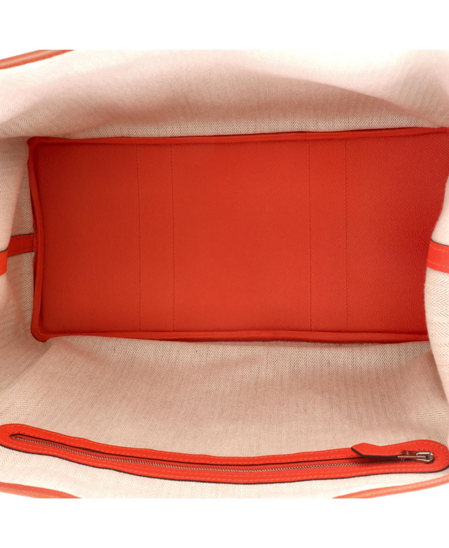 Pre-Owned Herm&eacute;s Garden Party Large Leather Work Tote