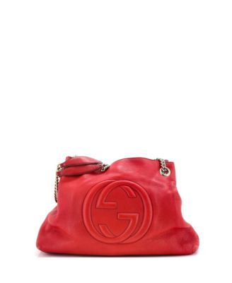 Soho Medium Chain-Strap Leather Shoulder Bag